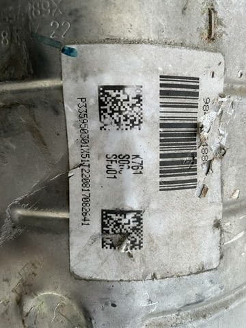 9841854880 K761 Gem 55489768 662572168 GM211 C02F060 DPF Филтър катализатор от Peugeot - снимка 3