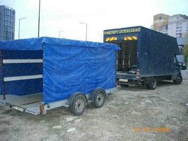 Туристическо ремарке под наем 3, 10 х 1, 60 , репатрак под наем, колесар под наем - снимка 2