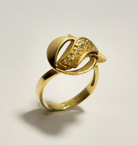 Златен пръстен-4.49 гр. Certificate - Yes - city of Gorna Oriahovica | Rings - снимка 1
