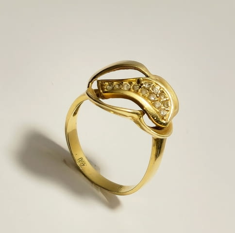 Златен пръстен-4.49 гр. Certificate - Yes - city of Gorna Oriahovica | Rings - снимка 2