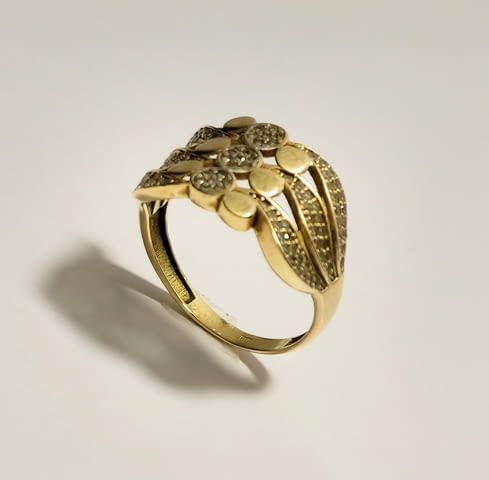Златен пръстен-3.30 гр. Certificate - Yes - city of Gorna Oriahovica | Rings - снимка 2