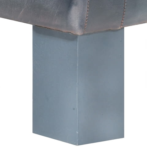 Фотьойл, сив, естествена кожа - city of Sofia | Sofas - снимка 7