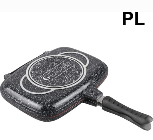 Лят алуминиев двоен тиган 32x7.5 см, Goldmann, city of Sofia | Household Goods - снимка 2