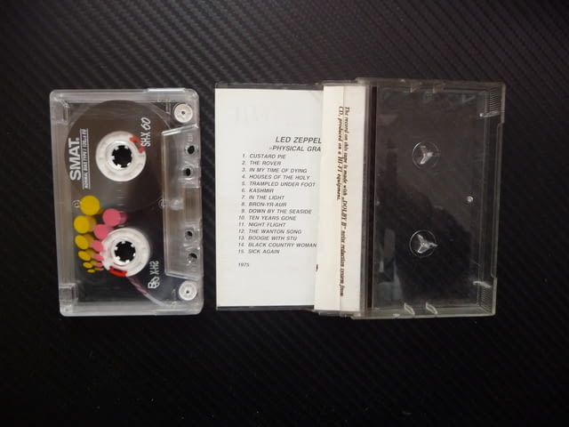 Led Zeppelin Physical Grafiti Лед Цепелин рок музика касетка, град Радомир - снимка 2