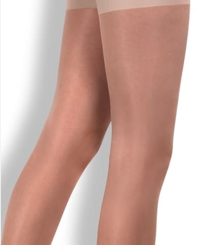 Jolie Folie 40den черен, телесен италиански прозрачен коригиращ чорапогащник бразилско дупе 40-85кг - снимка 3