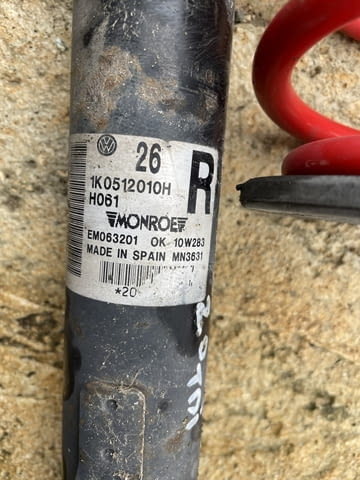 Спортно окачване от Volkswagen Golf 6 2.0 TDI DSG GTD, село Куманово | Резервни Части - снимка 2