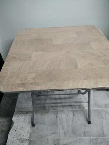 Сгъваема маса 80*80 см ПДЧ, Ежедневен - град София | Маси - снимка 1