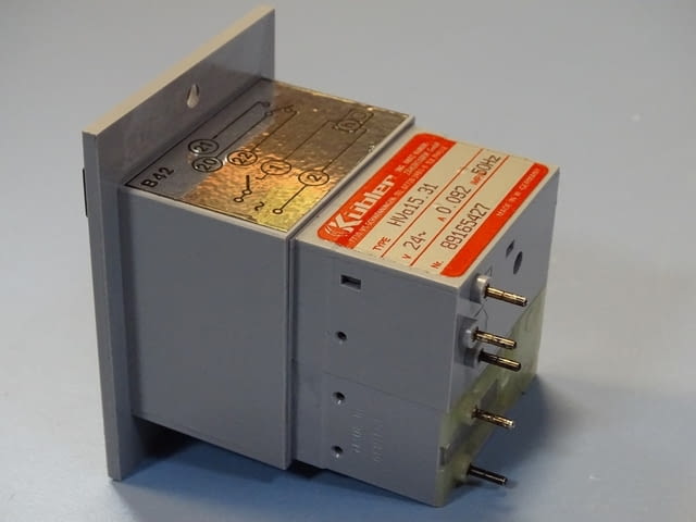 Електромеханичен брояч на време Kubler HVa 15.31 electromechanical time couter - снимка 5