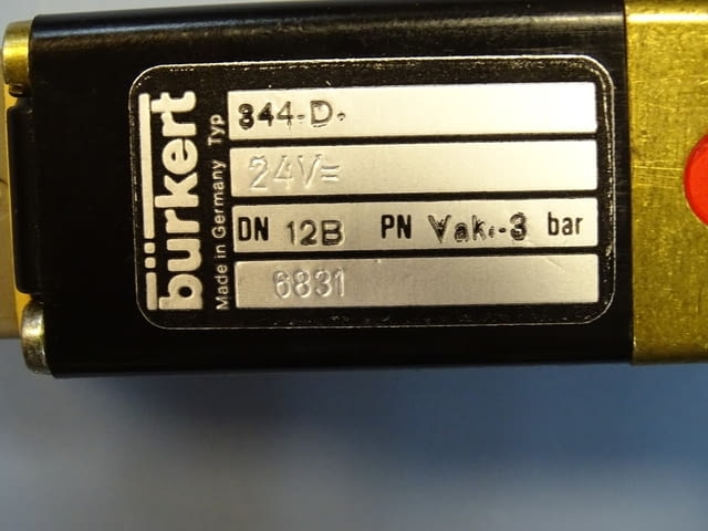 Магнет вентил Burkert 344-D solenoid valve 24VDC G1/2, град Пловдив | Промишлено Оборудване - снимка 4