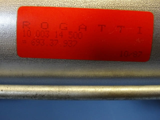 Пневматичен цилиндър двойнодействащ ROGATTI 693.37.937 pneumatic cylinder - снимка 4
