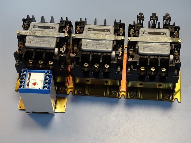 Контактор Carl Maier+CIC CMC typ M7(818M) contactor 80A 110V 50Hz - снимка 2