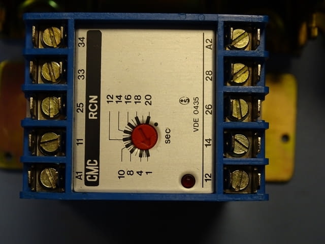 Контактор Carl Maier+CIC CMC typ M7(818M) contactor 80A 110V 50Hz - снимка 5
