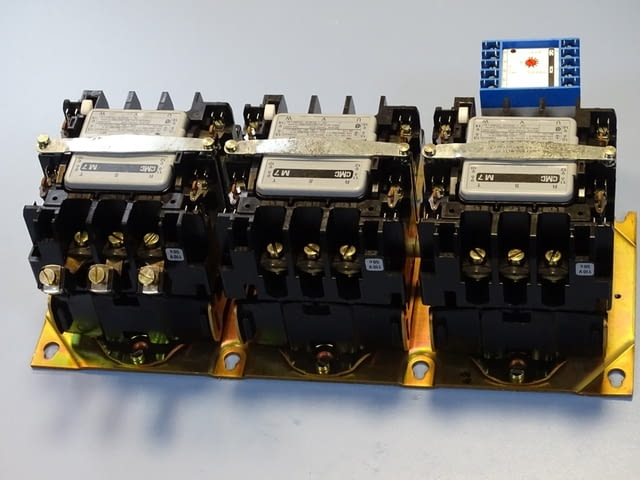 Контактор Carl Maier+CIC CMC typ M7(818M) contactor 80A 110V 50Hz - снимка 6