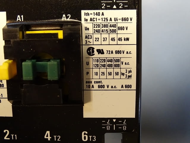 Контактор BBC Petercem B72-30-11 contactor 75A 220V, град Пловдив | Промишлено Оборудване - снимка 4