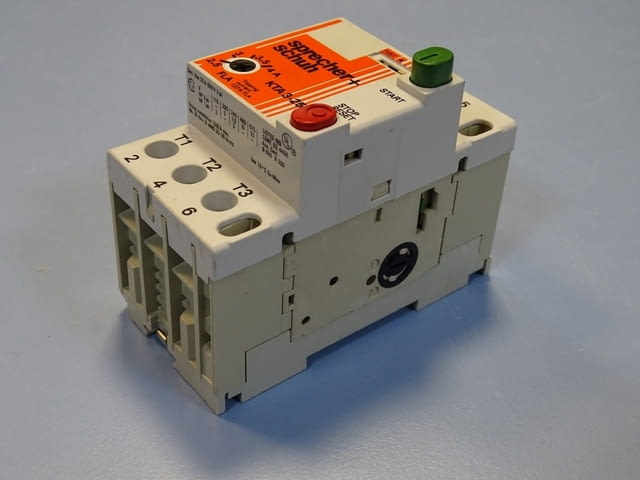 Моторна защита Sprecher+Schuh KTA 3-25 2.5/4A overload relay motor control - снимка 1