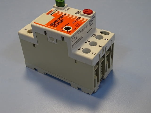Моторна защита Sprecher+Schuh KTA 3-25 2.5/4A overload relay motor control - снимка 2