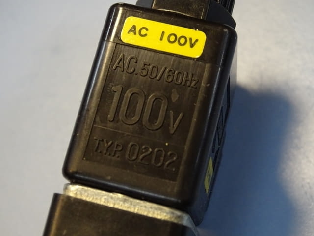 Пневматичен разпределител SHOKU-HERION 5ER-8E solenoid valve 100VAC - снимка 5