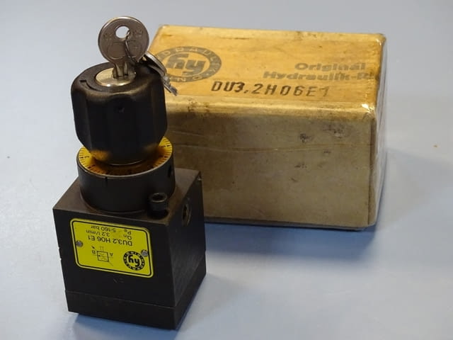 Хидравличен вентил за контрол на потока Ring-Hydraulik DU3.2HO6E1 flow control valve - снимка 8