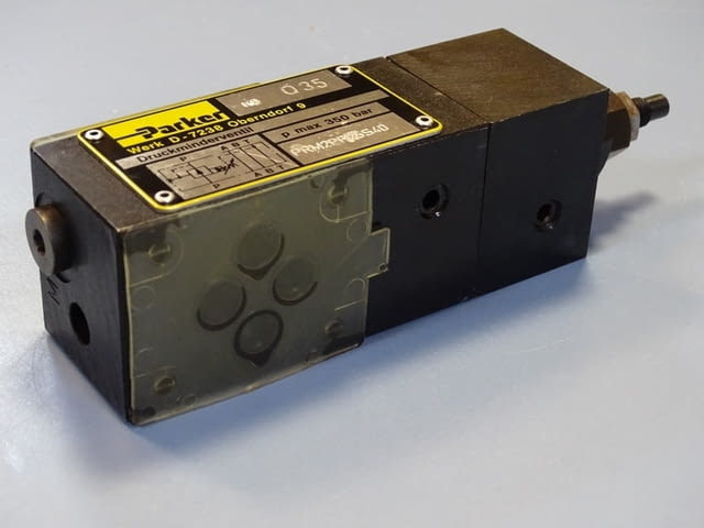 Предпазен хидравличен клапан Parker PRM2PP17S40 pressure relief valve 350Bar - снимка 6