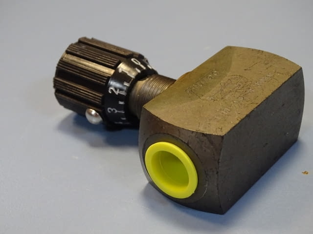 Хидравличен дросел Flutec DV10-1.1/OP flow control valve 350Bar - снимка 6