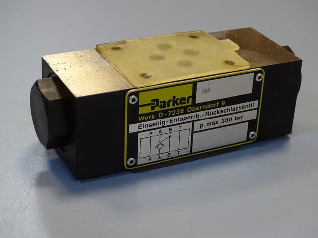 Хидравличен възвратен клапан Parker CPOM2AA30 hydraulic pilot operated check valve 350Bar - снимка 1