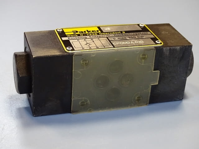 Хидравличен възвратен клапан Parker CPOM2AA30 hydraulic pilot operated check valve 350Bar - снимка 3