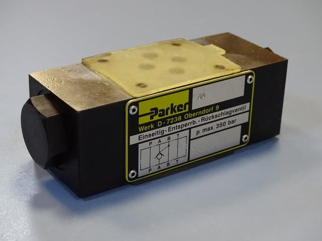 Хидравличен възвратен клапан Parker CPOM2AA30 hydraulic pilot operated check valve 350Bar - снимка 5