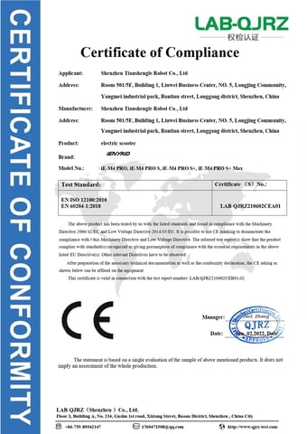 Електрически скутер/тротинетка със седалка iENYRID 800W 20AH, град Разград - снимка 10