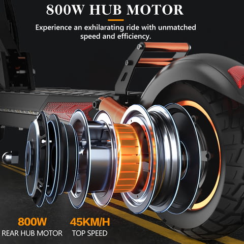 Електрически скутер/тротинетка със седалка iENYRID 800W 20AH, град Разград - снимка 3