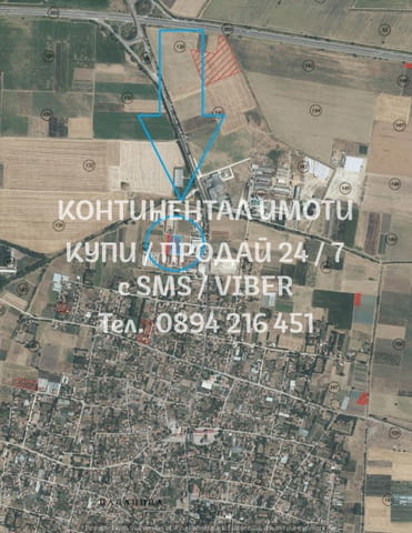 Код 62062. Запазена тухлена стопанска сграда 780м2 в стопански двор - 3800м2. Стопанската база се на - снимка 5