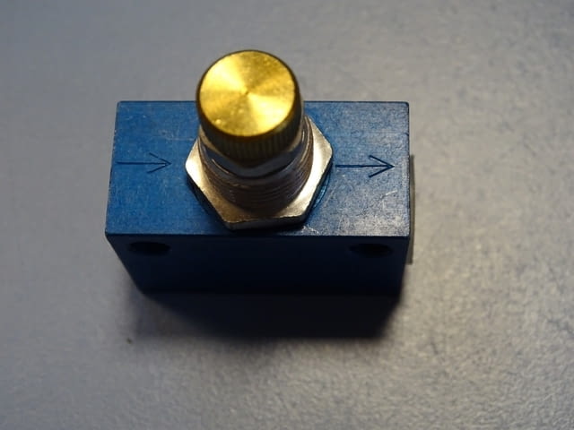 Вентил за контрол на потока Festo GR-1/8 Flow Control Valve 0-10Bar - снимка 6