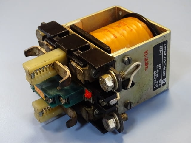 Контактор за електрокар KПД-5 ЕАЗ Пловдив 100A, 80V, град Пловдив | Промишлено Оборудване - снимка 3