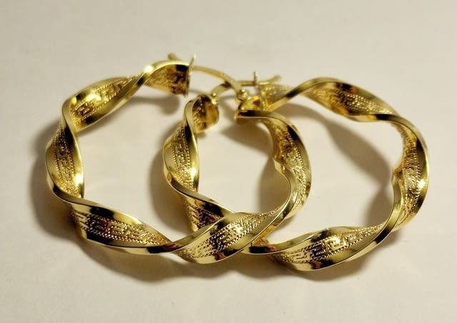 Дамски обеци-5.06гр. - град Горна Оряховица | Обеци - снимка 1