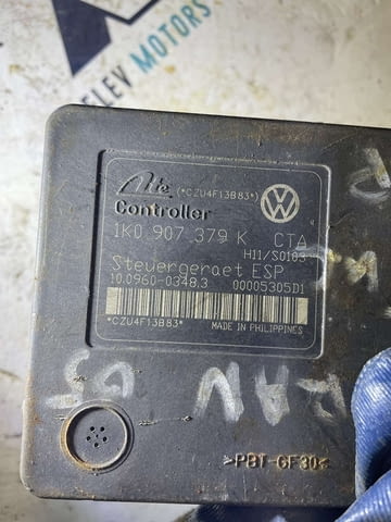 1K0907379K 1K0614517H ABS помпа от Vw Touran 1.9 TDI 105кс 2005 г. - снимка 2