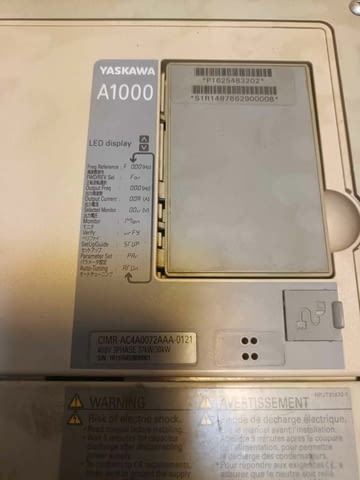 Честотен Инвертор YASKAWA 37kW CIMR-AC4A0072AAA, град София | Промишлено Оборудване - снимка 1