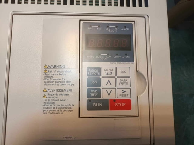 Честотен инвертор Yaskawa CIMR-F7E4030 30kW, град София | Промишлено Оборудване - снимка 1