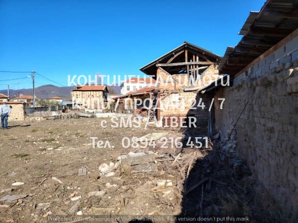 Кодо.62545. Двуетажна къща 80м2 стара, стабилен гредоред, с голям двор 800м2. Имотът е с ток и вода, - снимка 3