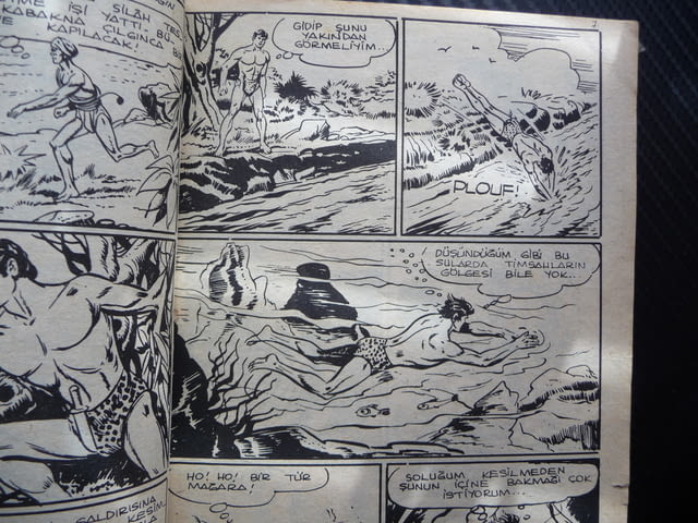 Super Tarzan Комикс приключения Тарзан битки старо тигър слон редки комикси - снимка 2