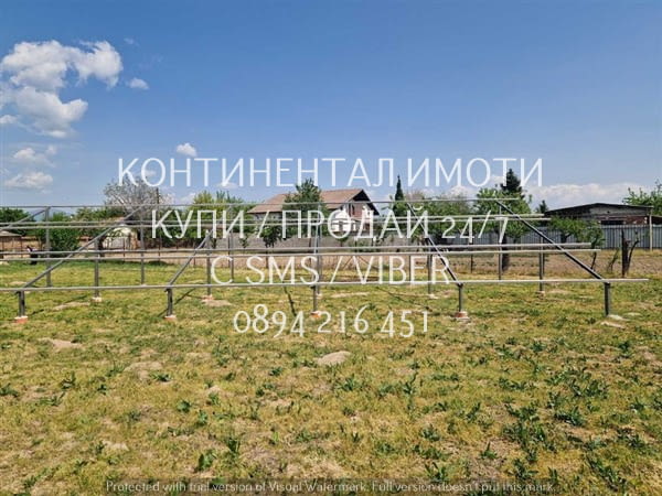 Код 62922. Малка тухлена вила 20м2 с двор 950м2 със сонда. В имота има изграден ФЕЦ 30W инвентор Hua - снимка 4