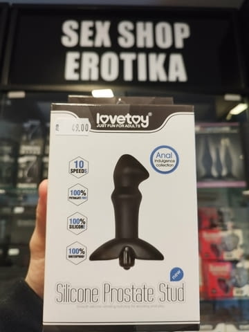 100% Реални снимки! Простатен Масажор Стимулатор за мъже код: 2401 дискретно от Sex Shop Erotika