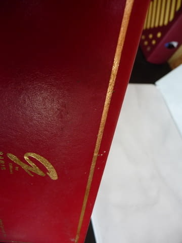 Ballograf Gilbert Paris кутия от химикалка писалка колекция червена - снимка 7