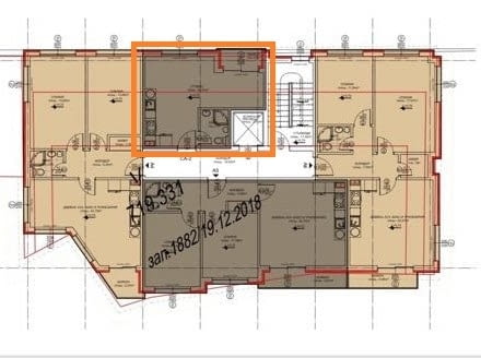 Едностаен Апартамент/Студио на Зелено в бутикова сграда в кв. Червена стена, Хасково - снимка 1