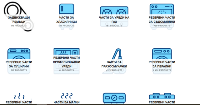 Онлай магазин за резервни части за Битови уреди, град София | Сервизи / Услуги - снимка 1