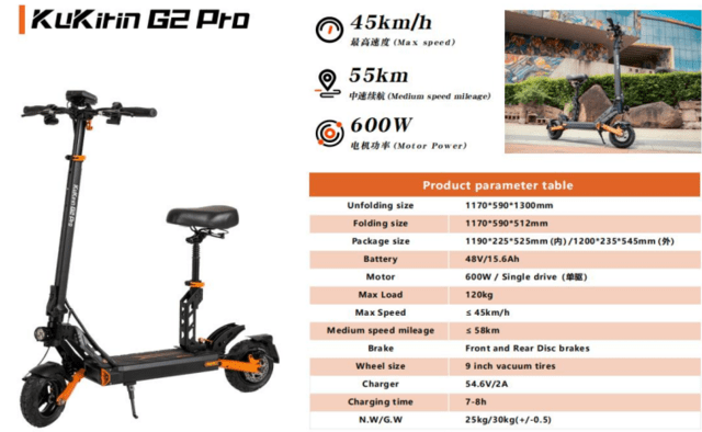 Електрически скутери/електрически тротинетки KuKirin - град Разград | Други - снимка 2