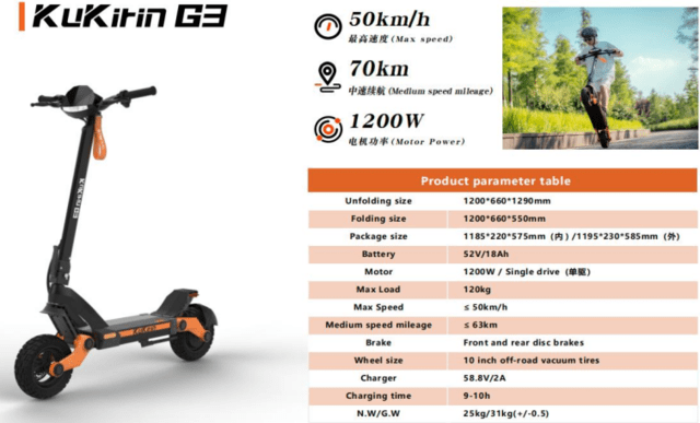 Електрически скутери/електрически тротинетки KuKirin - град Разград | Други - снимка 5