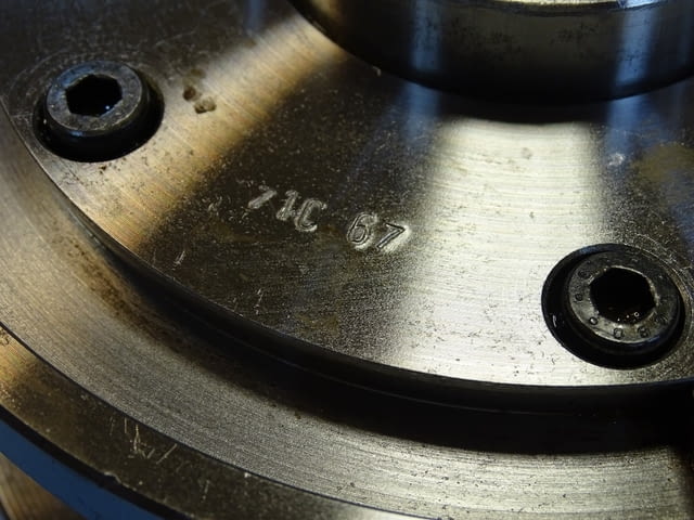 Баланс шайба за абразивен диск на плосък шлайф WABRA 71C67(Ф172х65 mm) - снимка 6