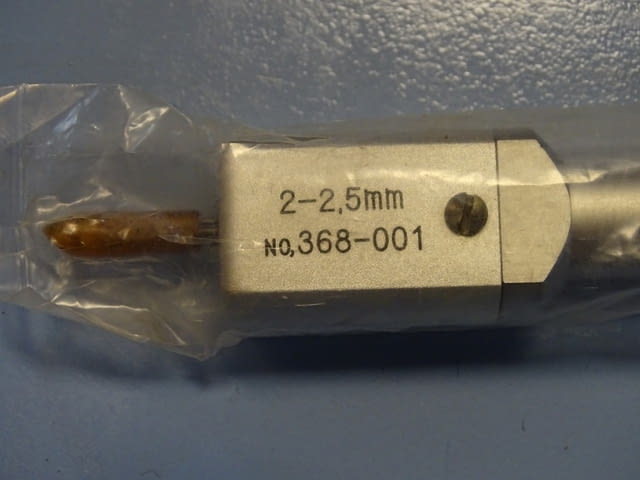 Микрометър 2-точков Mitutoyo 368-001(2-2.5mm) Mitutoyo 368-002(2.5-3mm) 2-point holtest - снимка 3