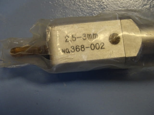 Микрометър 2-точков Mitutoyo 368-001(2-2.5mm) Mitutoyo 368-002(2.5-3mm) 2-point holtest - снимка 5