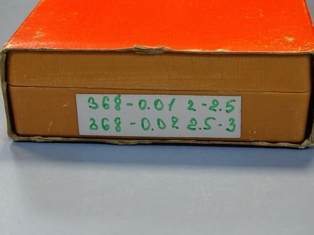 Микрометър 2-точков Mitutoyo 368-001(2-2.5mm) Mitutoyo 368-002(2.5-3mm) 2-point holtest - снимка 12