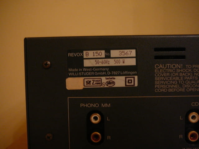 Revox b-150 - град Пазарджик | Ресийвъри / Усилватели - снимка 8